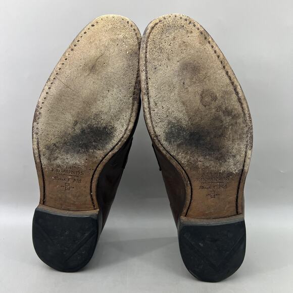 Allen Edmonds McGraw Penny Loafers Men Size 12 D Brown Leather Slip On Shoes main image 5